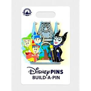 Disney Pins Build-A-Pin Maleficent & Fairy Godmothers – Authentic – NWT